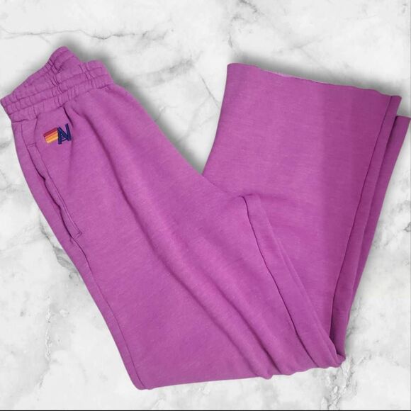Aviator Nation XS Pink Sweatpants - Picture 3 of 5